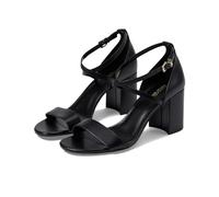 Michael Kors Sophie Flex Damen-Sandalen mit mittelhohem Absatz, Schwarz, 39 EU