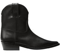 MK Stiefel Noemie Aus Leder - Schwarz - Michael Kors