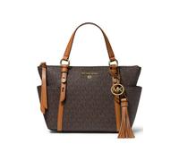 Michael Kors Sullivan Small Conv TZ Tote MK Signature in Brown/Acorn (6.6 Liter), Handtasche