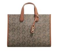 Michael Kors Gigi Shopper dunkelbraun, Canvas, Damen