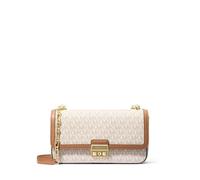 Michael Kors Tribeca Large Schultertasche elfenbein, Lederimitat, Damen