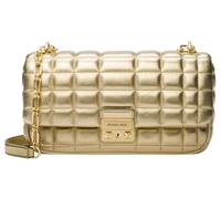 Michael Kors Tribeca Große wandelbare Umhängetasche mit Kette, Goldfarbene Metallteile/Blassgold, One size