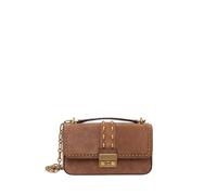 Michael Kors TRIBECA Kleine Wildleder-Umhängetasche mit Nieten