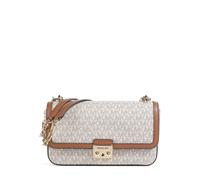 Michael Kors Tribeca Large Schultertasche elfenbein, Lederimitat, Damen