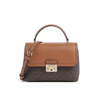 Michael Kors Tribeca XS Handtasche dunkelbraun, Lederimitat, Damen