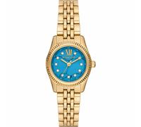 Michael Kors Uhr Damen Lexington Petite Gold Türkis MK4813