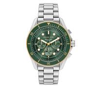 Chronograph MICHAEL KORS "MARITIME", edelstahlfarben, Armbanduhren, Herren, Chronograph, Quarzuhr, Armbanduhr, Herrenuhr, Edelstahlarmband, analog, Tag (68143053-0) edelstahlfarben