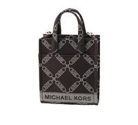 Michael Kors Women Gigi Hand Bag, Dunkelbraun