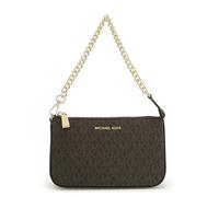 Michael Kors Women MD Chain POUCHETTE Bag, Braun_Dunkelbraun