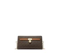 Michael Kors Hamilton XS Umhängetasche dunkelbraun, Lederimitat, Damen