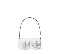 Michael Kors Zoe Schultertasche weiß, Leder, Damen