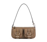 Michael Kors Zoe Small Schultertasche hellbraun, Leder, Damen