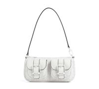 MK Wandelbare Pochette Zoe Small Mit Signature-Logomuster - Weiss - Michael Kors