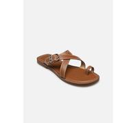 Michael Michael Kors - Clogs & Pantoletten ASHTON FLAT THONG - Braun - Größe 36