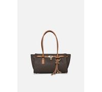 Michael Kors Schultertasche Hamilton Small – dunkelbraun, Lederimitat – Damen
