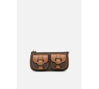 Michael Kors Zoe Schultertasche dunkelbraun, Lederimitat, Damen