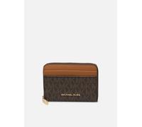 Michael Michael Kors - Portemonnaies & Clutches JET SET SM ZA COIN CARD CASE - braun - Größe T.U
