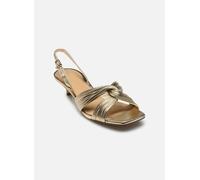 Michael Kors Damen Alessia Sandal, Helles Gold, 36.5 EU
