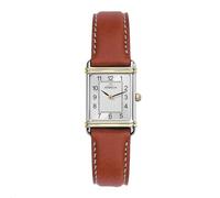 Michel Herbelin Damen Analog Quarz Uhr mit Leder Armband 17478/T22GO