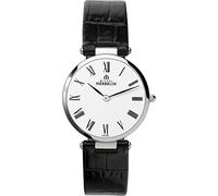 Michel Herbelin Damen-Armbanduhr 17343/01N Damen-Armband, Leder, Farbe: schwarz