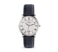 Michel Herbelin Herrenuhr Classic Leder Schwarz, 3bar, Durchmesser: 38mm, 12248/08