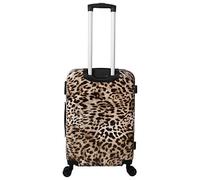 MICHELINO Koffer braun Kunststoff