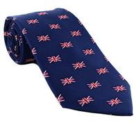 Michelsons of London Kleine Union Jack Seidenkrawatte