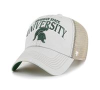 Michigan State Spartans NCAA Tuscaloosa Trawler ’47 CLEAN UP College Cap Grau - ONE SIZE