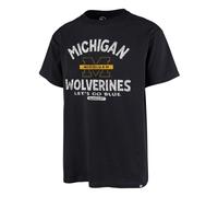 Michigan Wolverines ’47 Echo NCAA T-Shirt Navy - M
