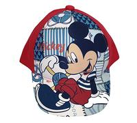 Mickey Maus, Cap, Kappe, Schirmmütze, Rot 48