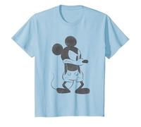 Mickey Mouse Angry T-Shirt, Kinder, Himmelblau, 152