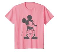 Mickey Mouse Angry T-Shirt, Kinder, Rosa, 128