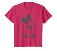 Mickey Mouse Angry T-Shirt, Kinder, Rot Meliert, 116