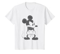Mickey Mouse Angry T-Shirt, Kinder, Weiß, 92