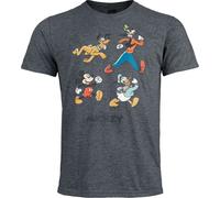 Mickey Mouse Mickey And Friends Running T-Shirt dunkelgrau in L