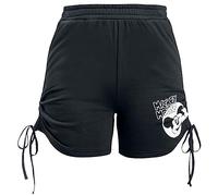 Mickey Mouse Micky Maus Black & White Frauen Hotpant schwarz
