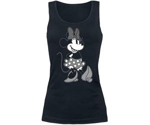 Mickey Mouse Micky Maus Minnie Grey Beauty Frauen Tank-Top schwarz