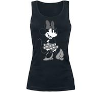 Mickey Mouse Minnie Grey Beauty Tank-Top schwarz in XXL