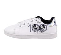 Disney Unisex Mickey und Minnie Mouse Sneakers Sneaker, Weiß, 33 EU