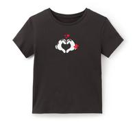 Micky Maus - Herzhände - T-Shirt für Damen XSMALL