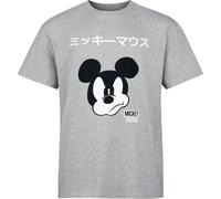 Mickey Mouse Japanese - Oversize T-Shirt grau meliert in S