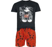 Micky Maus Mickey Mouse Schlafanzug multicolor in XXL
