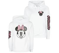 Micky Maus Minnie Beauty Kapuzenpullover weiß in XL