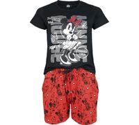 Micky Maus Minnie Mouse Schlafanzug multicolor in XXL