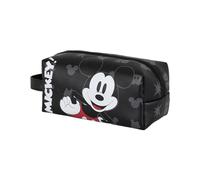 Micky Maus Surprise-Brick Plus Reise-Kosmetiktasche, Schwarz, 25 x 12 cm