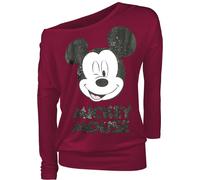 Micky Maus Twinkle Langarmshirt rot in XS