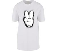 Micky Maus Victory - Oversize Oversize T-Shirt weiß in L