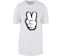 Micky Maus Victory - Oversize Oversize T-Shirt weiß in L