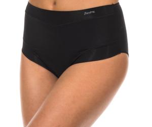 MicroFiber Stoff Höschen mit hoher Taille 1031682 Frauen L