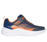 Skechers Microspec Advance Jungen Sneaker marineblau/orange - 35